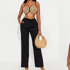 Elegant Black Women's Pants